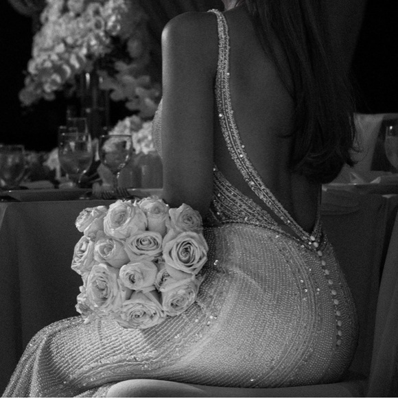 Custom made Pallas Couture wedding dress - Picture 5 of 9